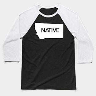 Montana Native MT Baseball T-Shirt